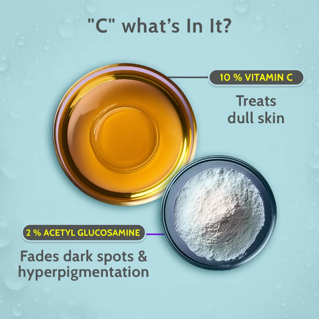 10% Vitamin C Serum for Glowing & Bright Skin - 30 ml - Image 10