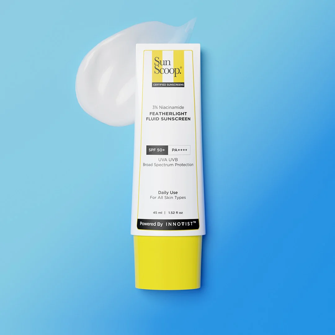 3% Niacinamide Featherlight Fluid Sunscreen SPF 50+ PA++++ (45 ml) + Hydrating Fluid Sunscreen for Face and Body SPF 60 PA++++ (125 ml) duo - Image 3