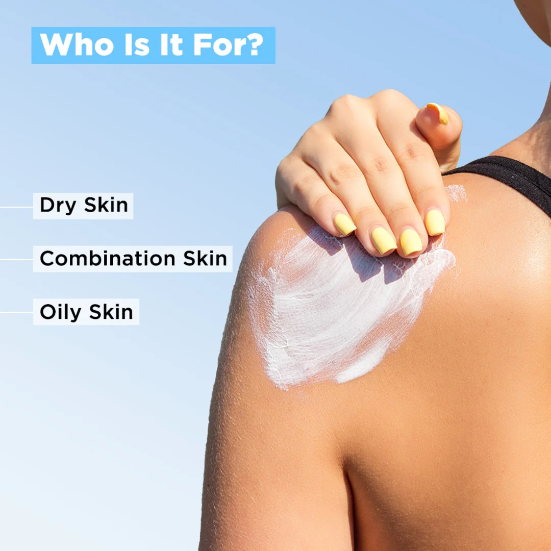 5% Niacinamide Sunscreen Body Lotion| SPF 50+ PA++++| In-Vitro Tested - 200ml | Pack of 2 - Image 6