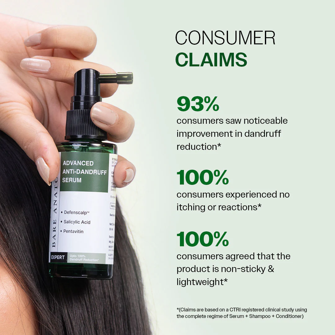 Advanced Anti Dandruff Serum with Salicylic Acid & Pentavitin - 50 ml - Image 6