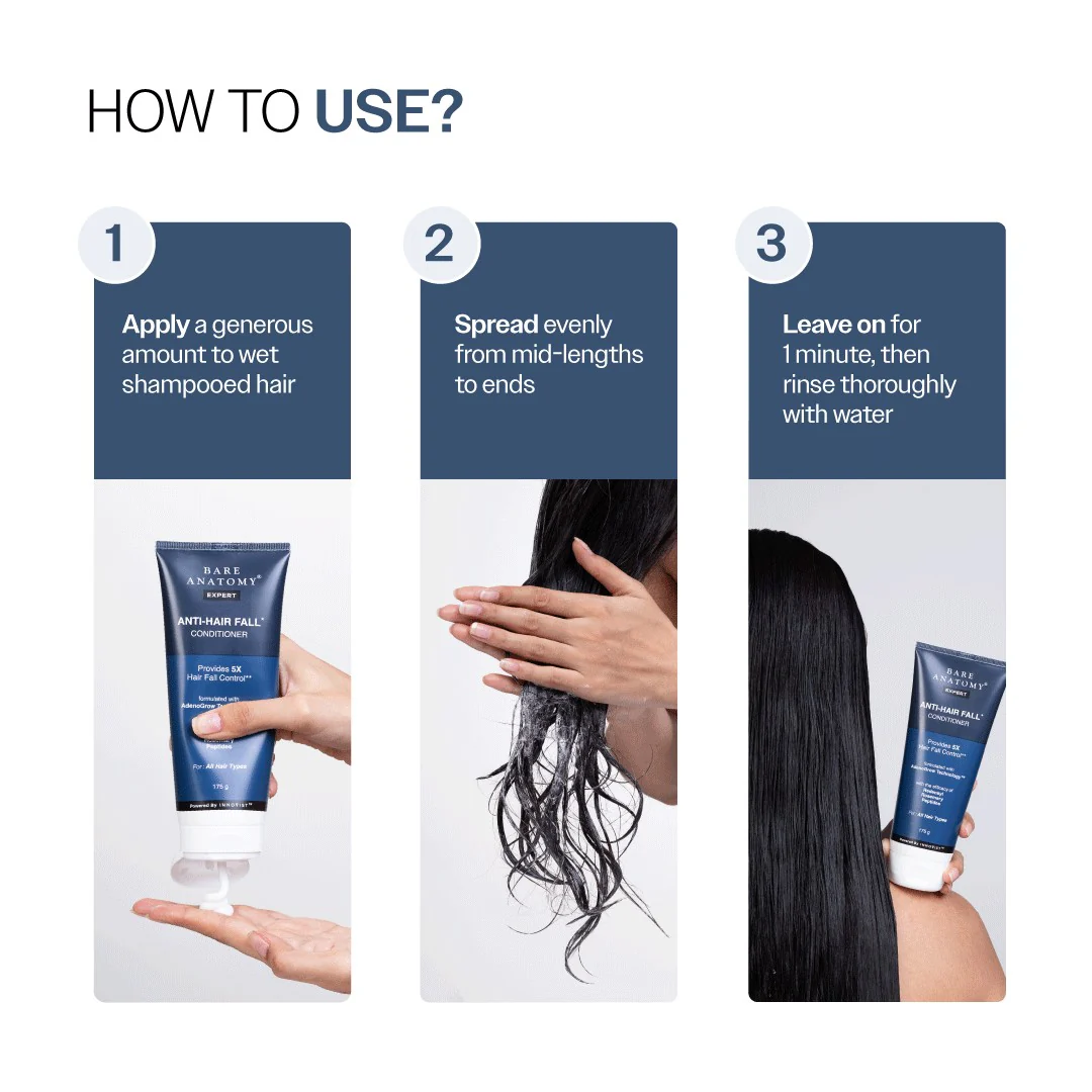 Anti-Hair Fall Conditioner with Redensyl, Rosemary & Peptides for Hair fall & Thinning - 175 gm - Image 6