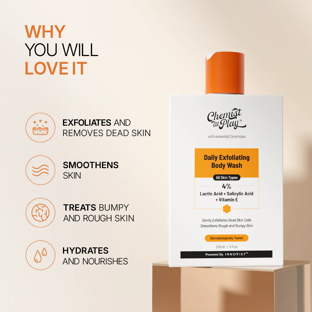 Anti-Hair Fall Shampoo (250 ml) & Exfoliating Body Wash (236 ml) Combo - Image 5