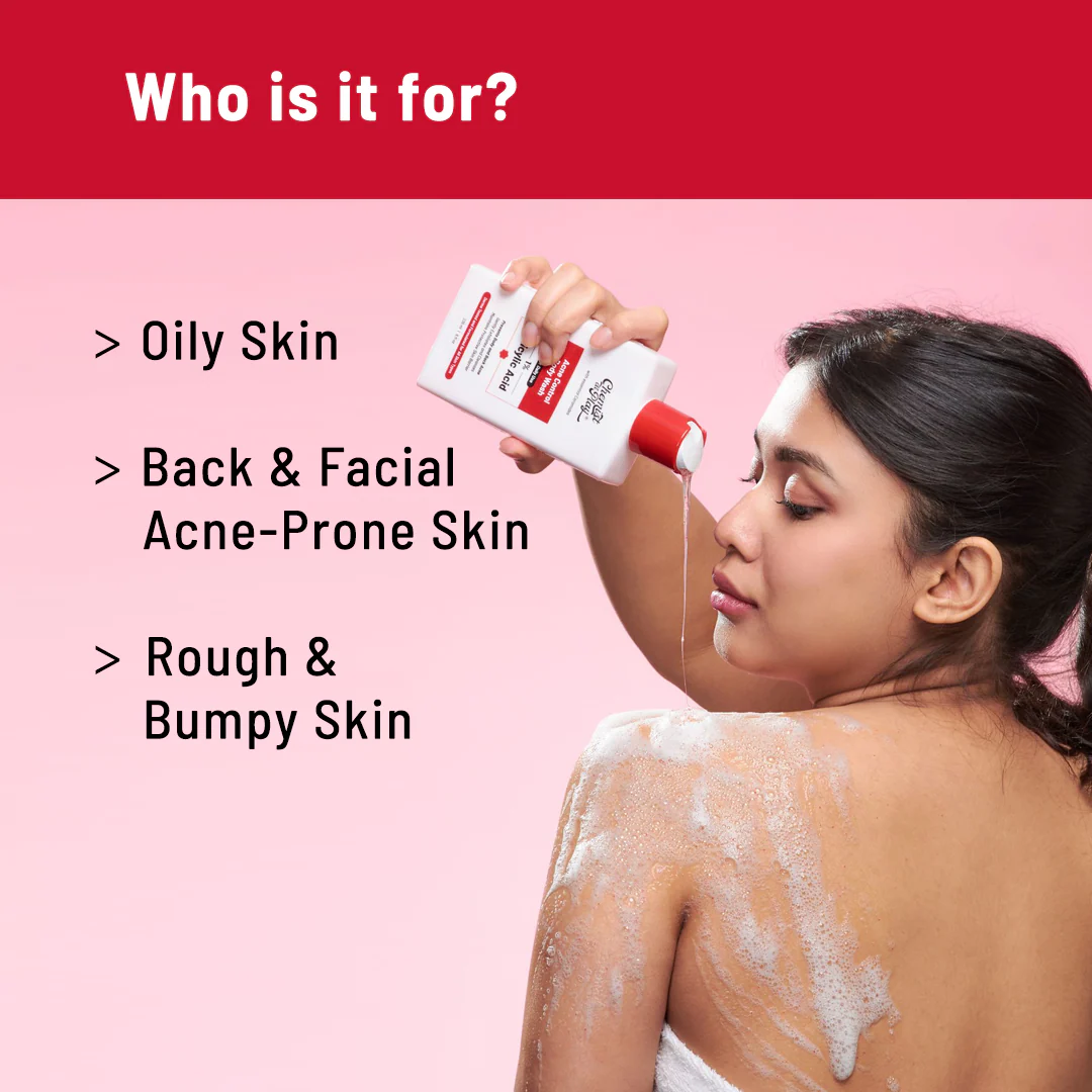 Bye Acne, welcome Freshness! (Acne Body Wash - 236 ml | Aqua Underarm Roll On - 40 ml) - Image 2