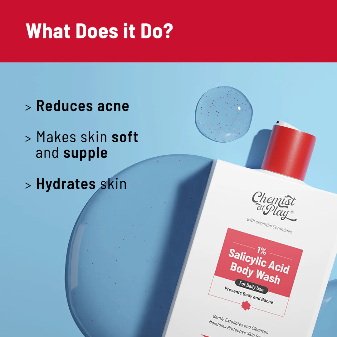 Bye Acne, welcome Freshness! (Acne Body Wash - 236 ml | Aqua Underarm Roll On - 40 ml) - Image 3