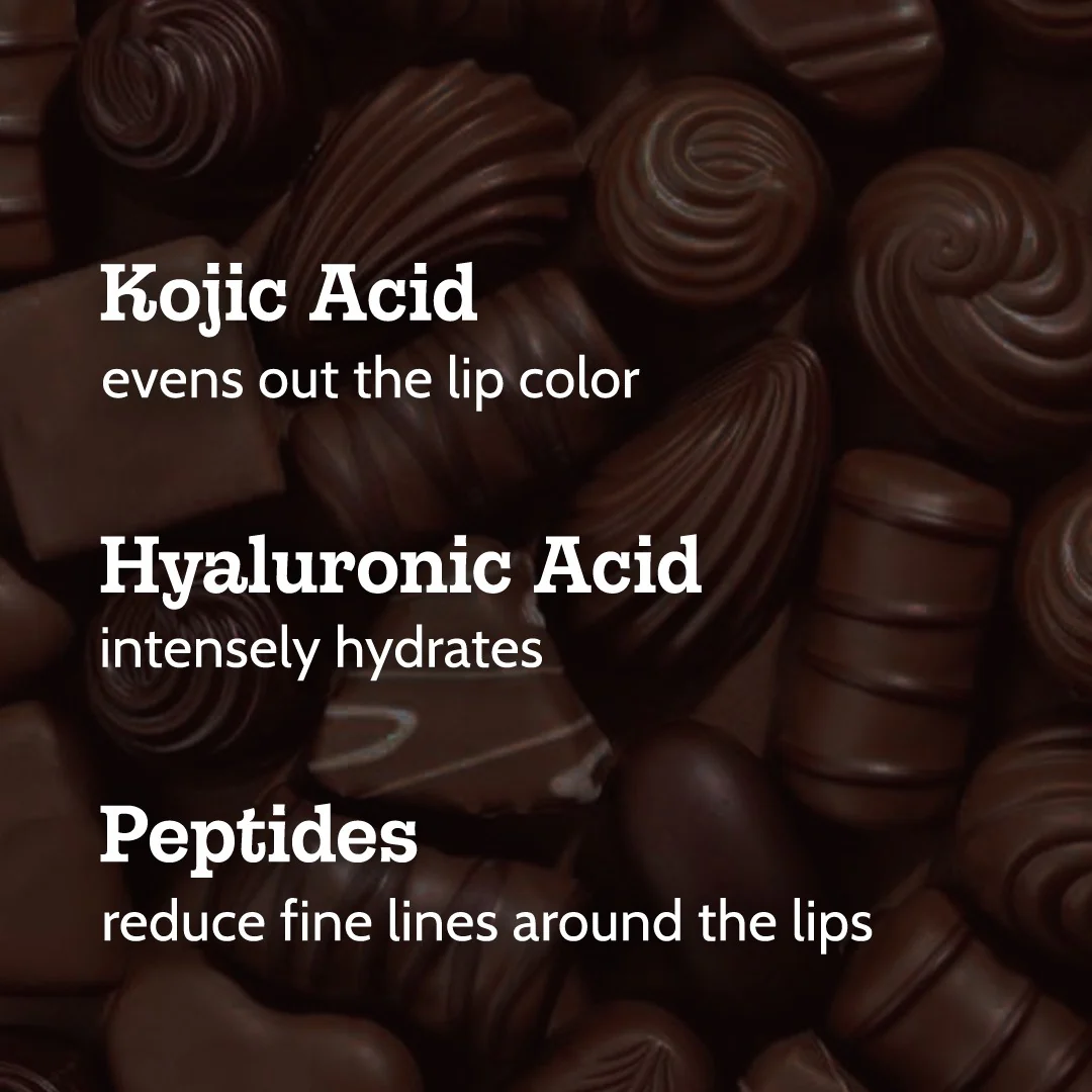 Ceramides + 2% Kojic Acid Tinted Lip Balm (Chocolate) | SPF 50 PA++++ | 10 gm - Image 6
