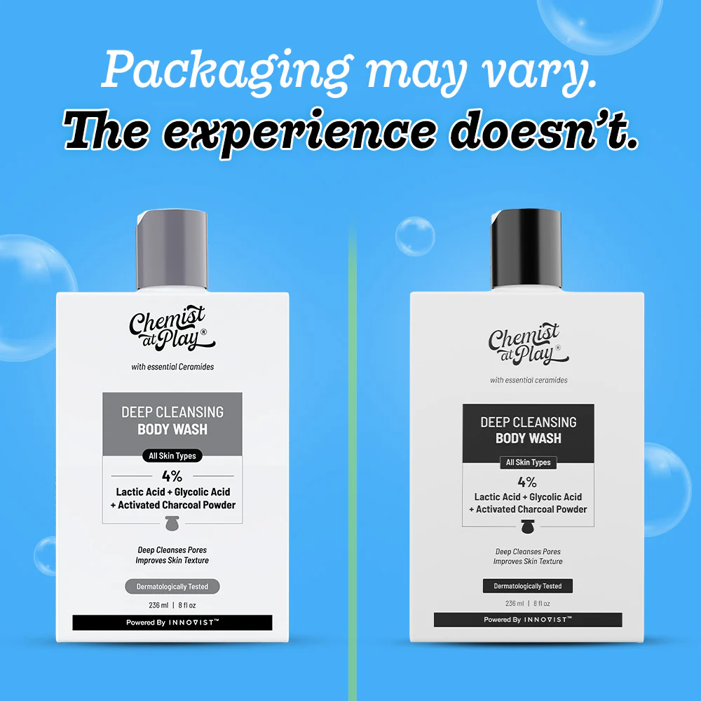 Deep Cleansing Body Wash with Activated Charcoal, Lactic & Glycolic Acid - 236 ml - Image 8