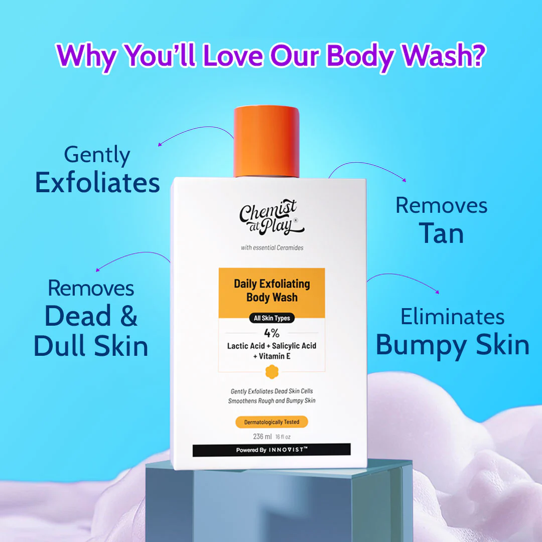 Detan Duo (Exfoliating Body Wash - 236 ml + Gentle Exfoliating Face Scrub - 100 ml) - Image 4
