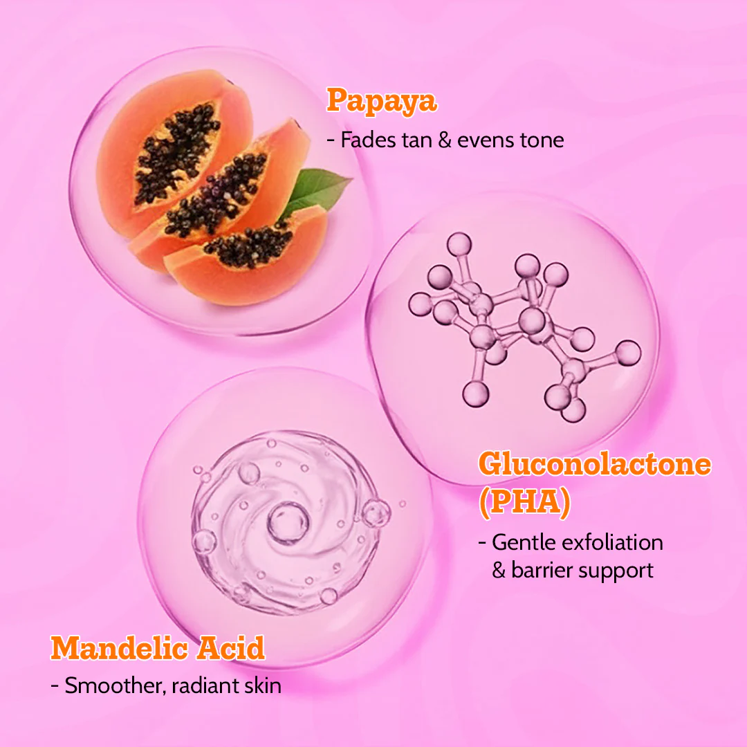 Detan & Glow Duo (Daily Exfoliating Body Wash - 236 ml | Gentle Exfoliating Face Wash - 100 ml) - Image 6