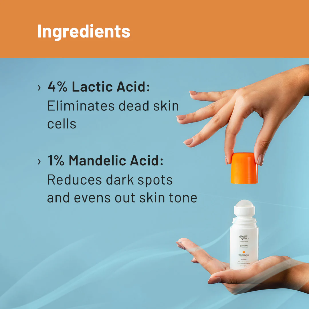 Exfoliate Perfectly! (Exfoliating Body Scrub - 75 gm | Aqua Underarm Roll On - 40 ml) - Image 5