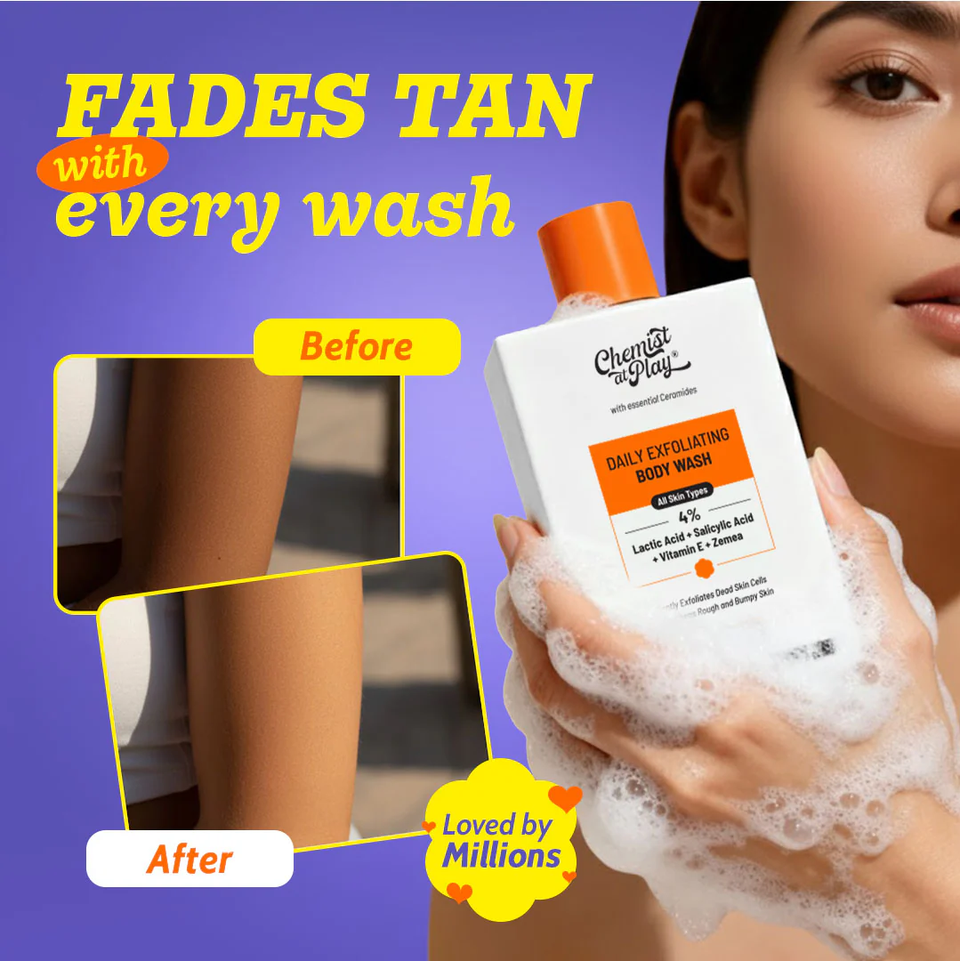 Exfoliating Body Wash with Lactic Acid & Salicylic Acid - 236 ml - Image 3