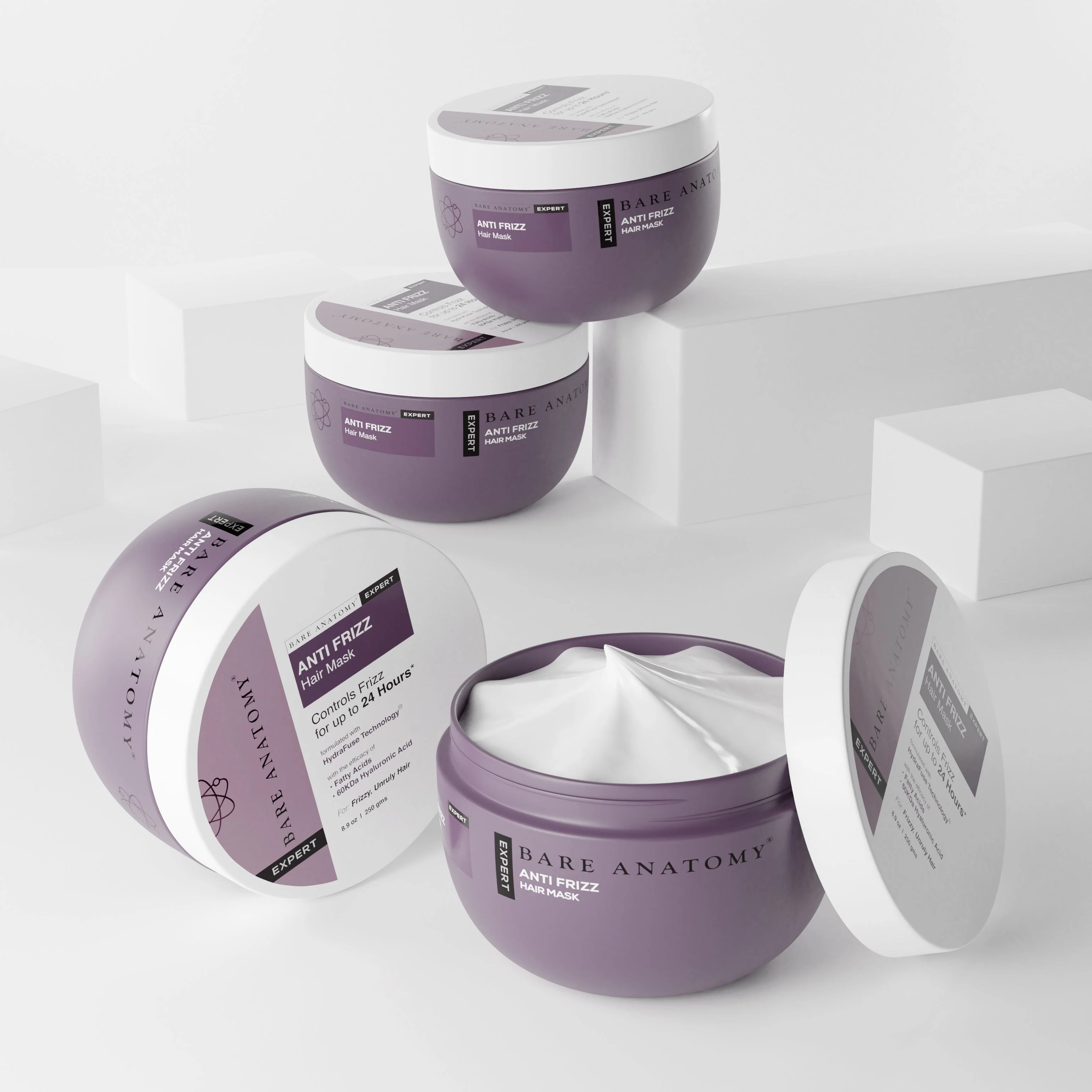Anti-Frizz Kit (Shampoo - 250 ml | Mask - 250 gm) for frizzy hair - Image 3