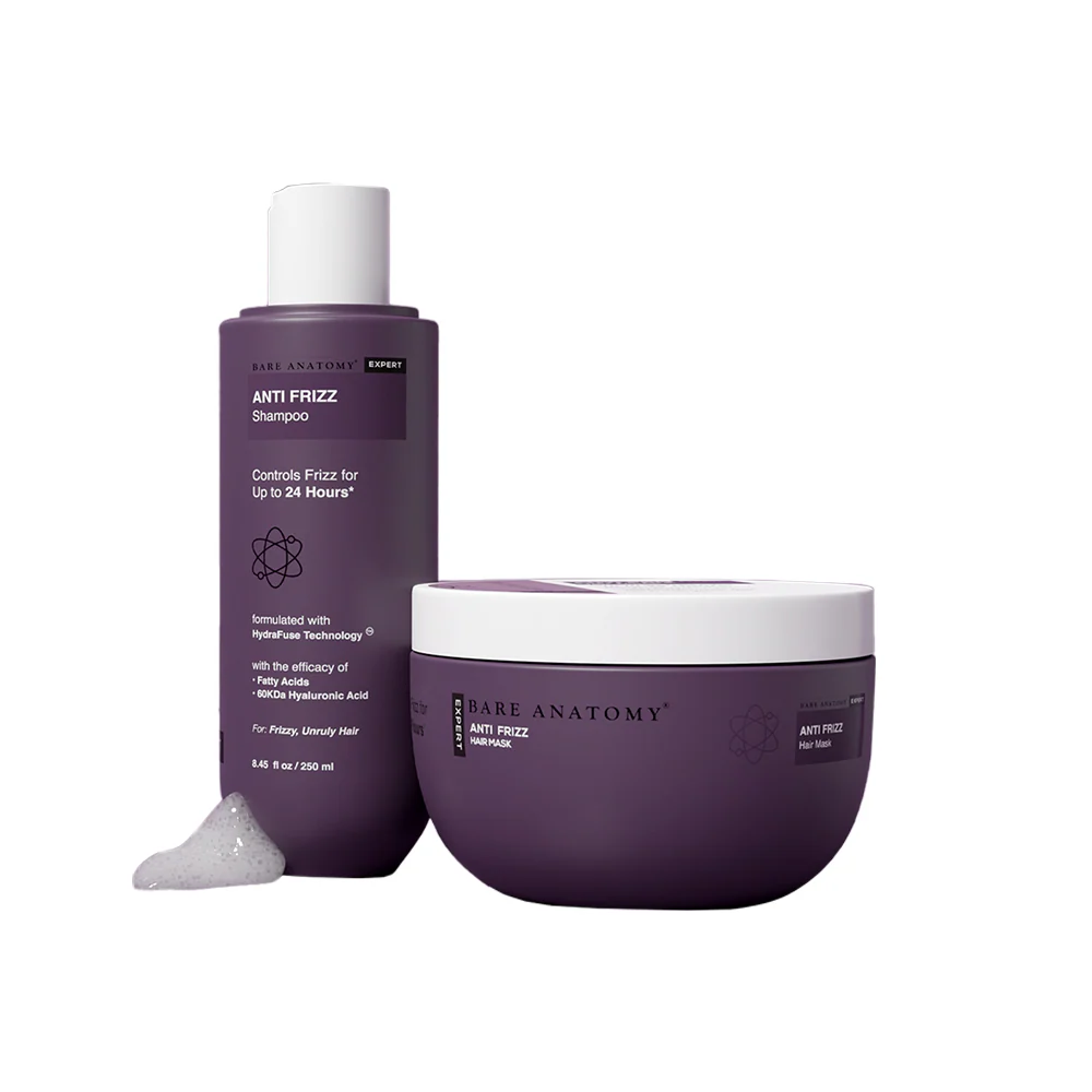 Anti-Frizz Kit (Shampoo - 250 ml | Mask - 250 gm) for frizzy hair - Image 4