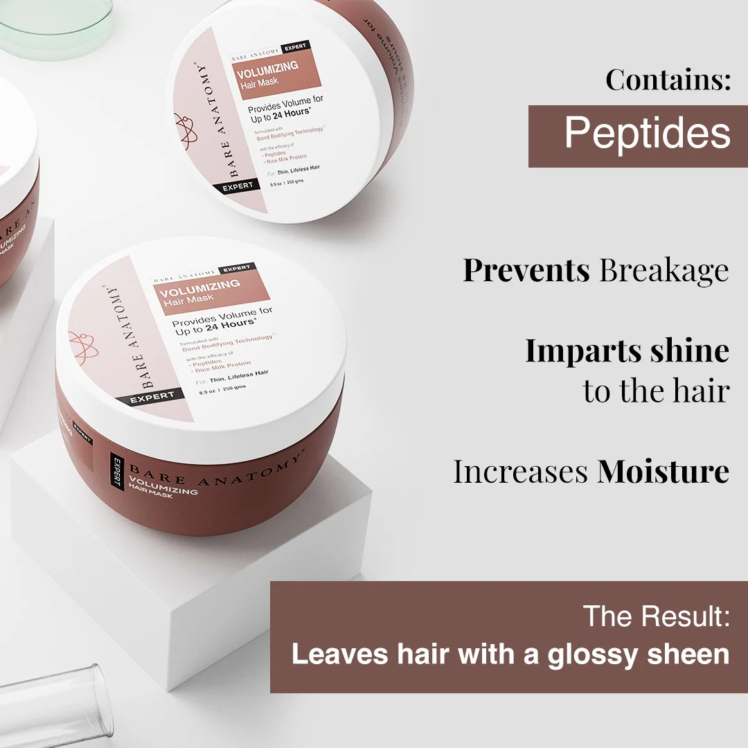 Volumizing Hair Mask for Thin & Flat Hair - 250 gm - Image 4