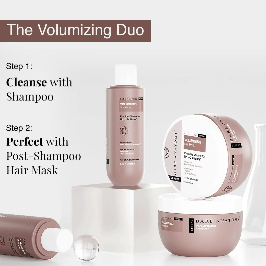 Volumizing Kit (Shampoo - 250 ml | Mask - 250 gm) - Image 8