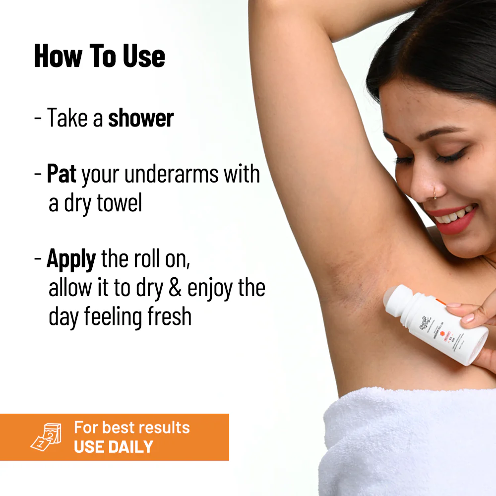 Feel Fresh! (Exfoliating Body Wash - 236 ml| Peach Underarm Roll On - 40 ml) - Image 5