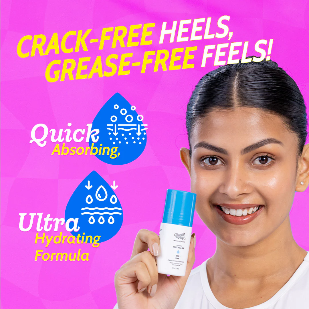 Foot Roll-on for Cracked Heels & Diabetic Foot - 50 gm - Image 7