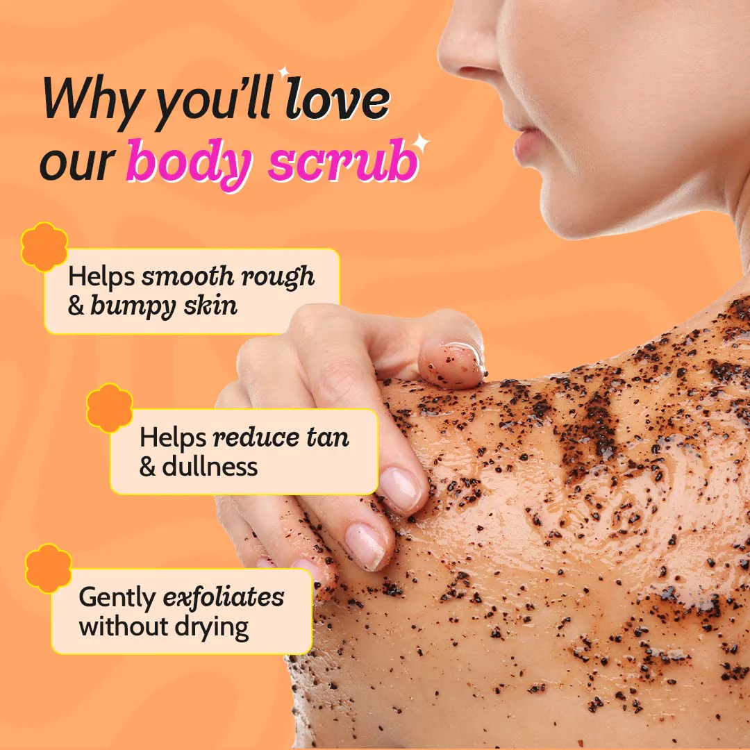 Glow & De-tan Essentials (Exfoliating Face Wash - 100 ml | Exfoliating Body Scrub - 75 gm) - Image 3