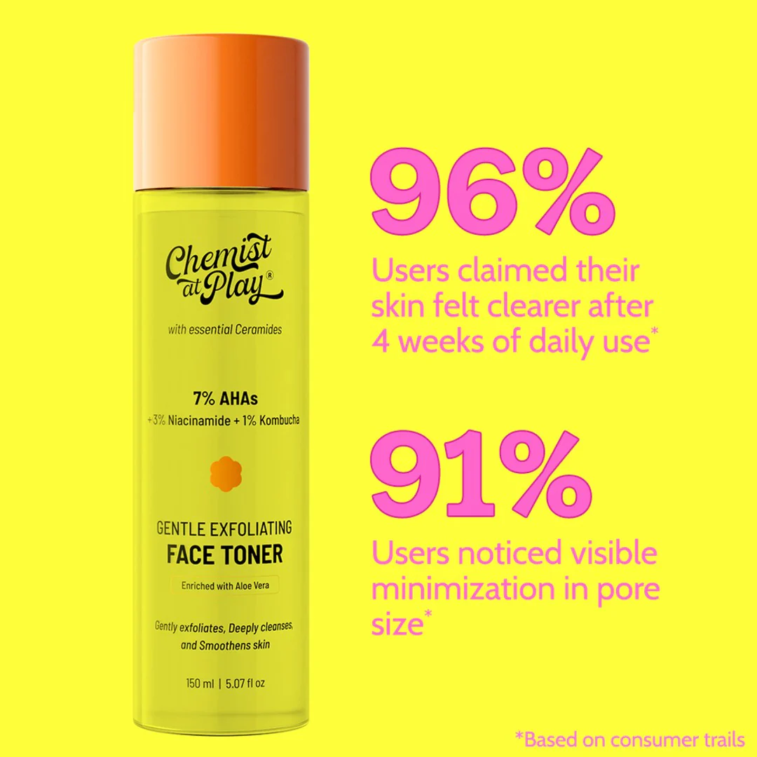 7% AHA Glycolic Acid Exfoliating Face Toner - 150 ml - Image 5