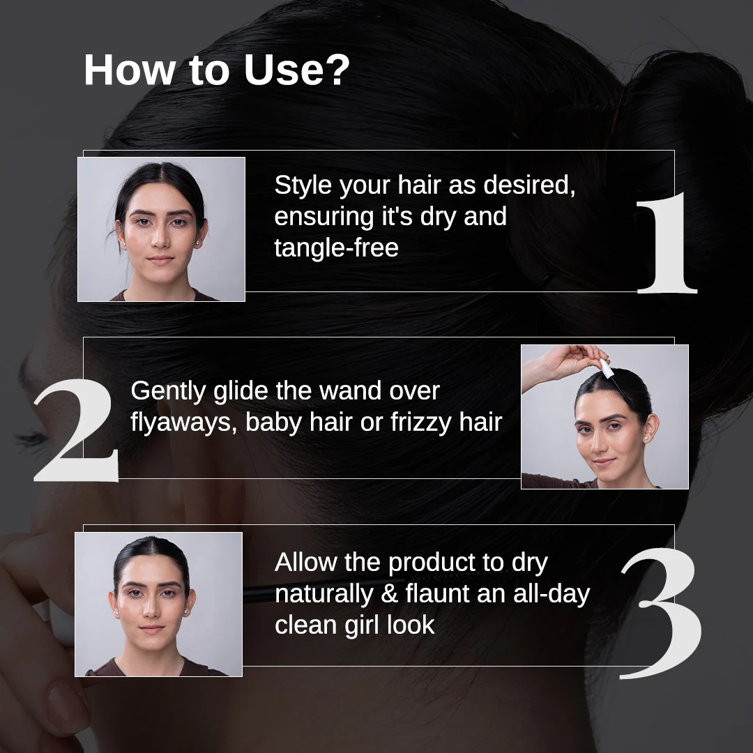 Hair Finishing Stick for Frizzy Hair & Flyaways- 10 ml - Image 9