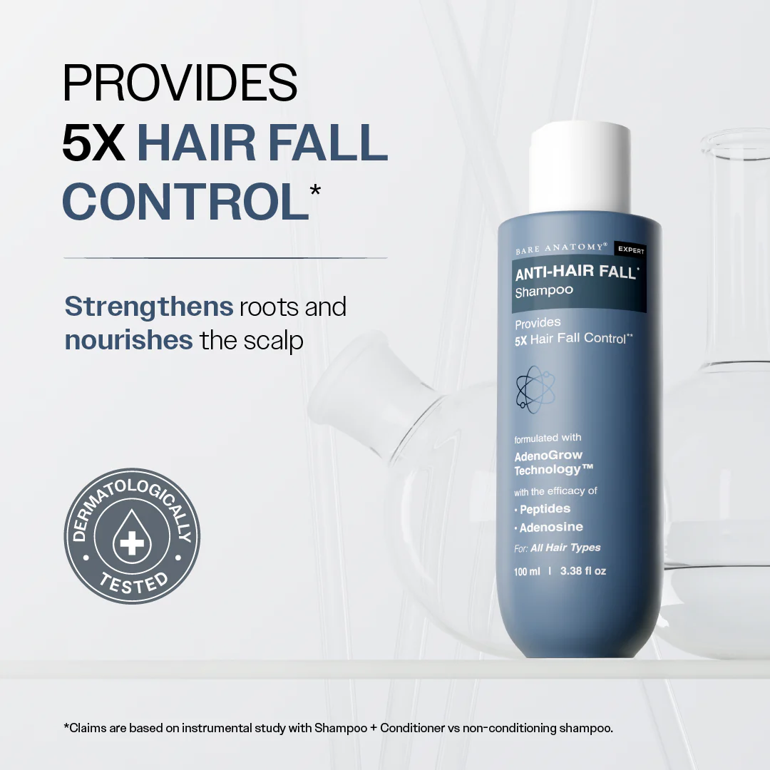 Hair Growth Serum (30 ml) & Anti-Hairfall Shampoo (100 ml) Combo - Image 2