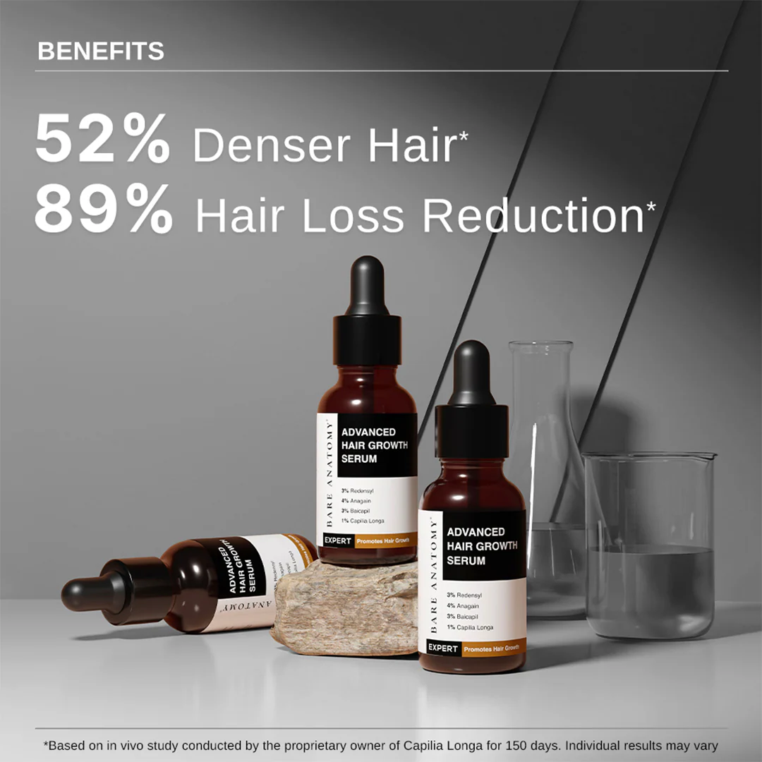 Hair Growth Serum (30 ml) & Anti-Dandruff Shampoo (250 ml) Combo - Image 5