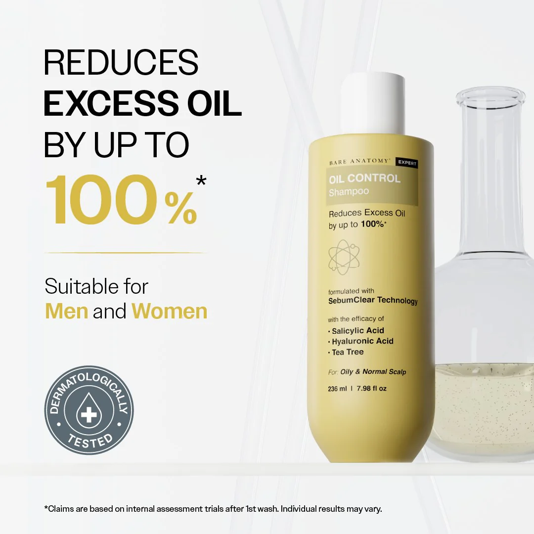 Hair Growth Serum (30 ml) & Oil Control Shampoo (236 ml) Combo - Image 5