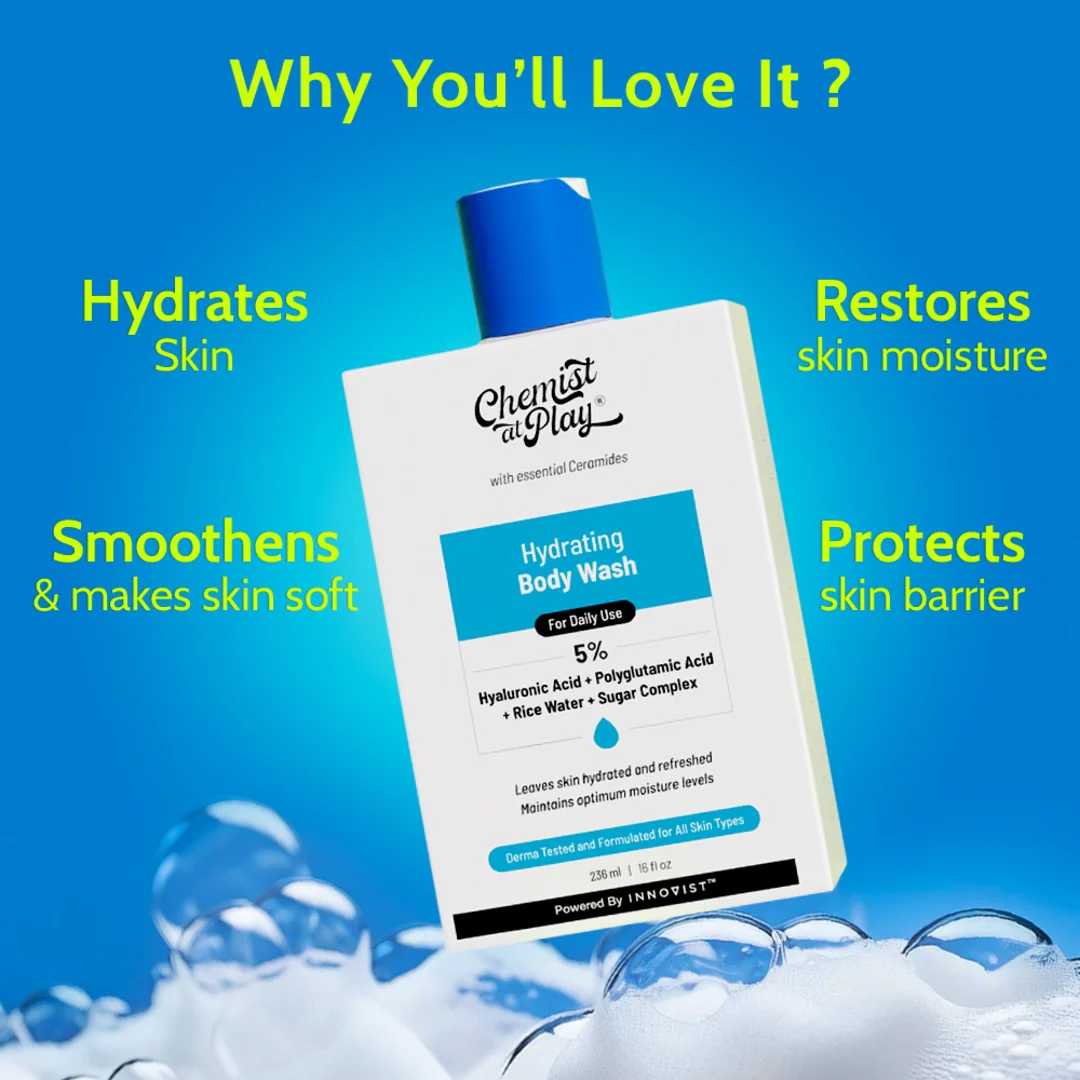 Hydrating Body Wash with Hyaluronic Acid & Coconut Oil - 236 ml - Image 3