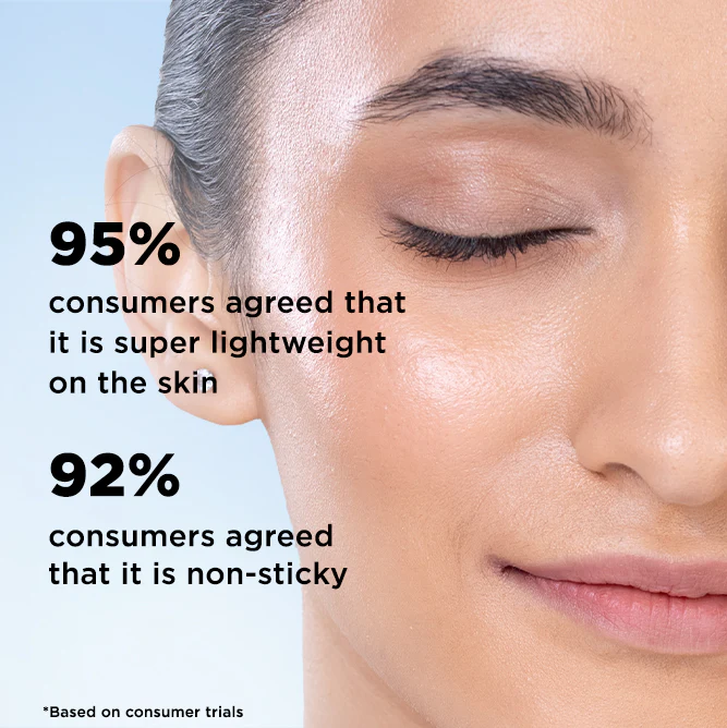 Hydrating Fluid Sunscreen for Face & Body | SPF 60 PA++++| In-Vivo Tested - 125ml - Image 5