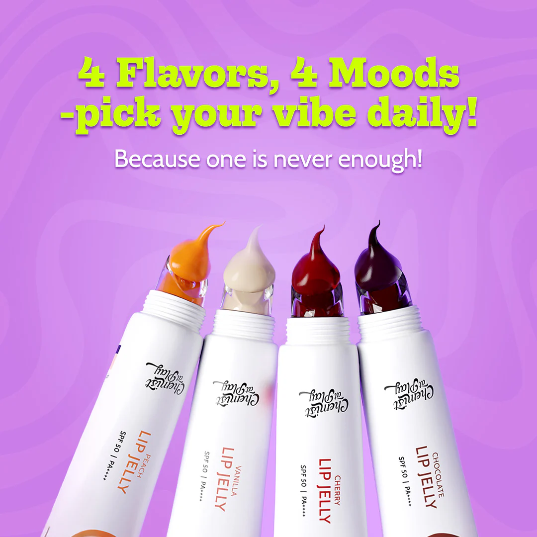 Lip Jelly Kiss Collection - 10 gm | Pack of 4 - Image 5