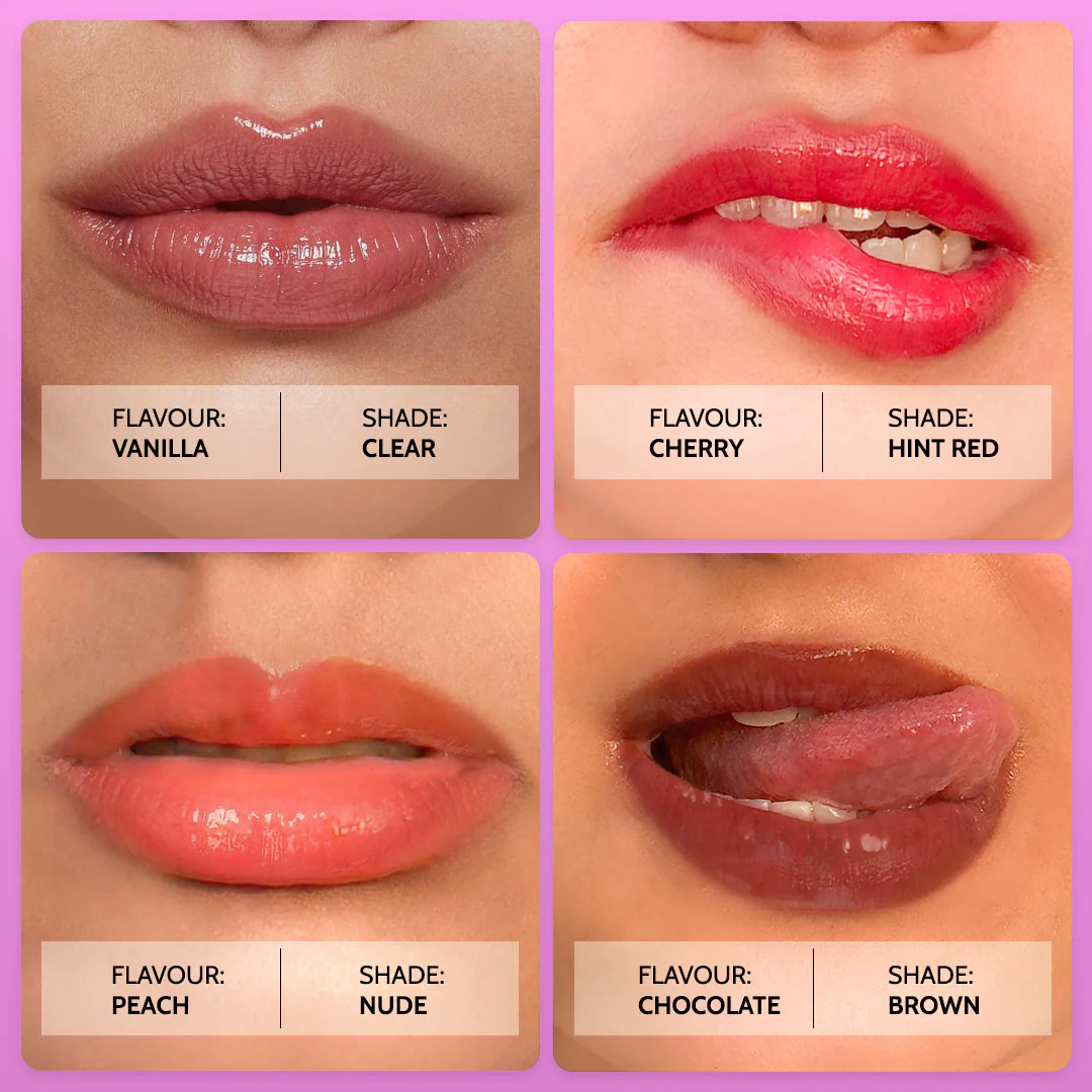 Lip Jelly Kiss Collection - 10 gm | Pack of 4 - Image 6