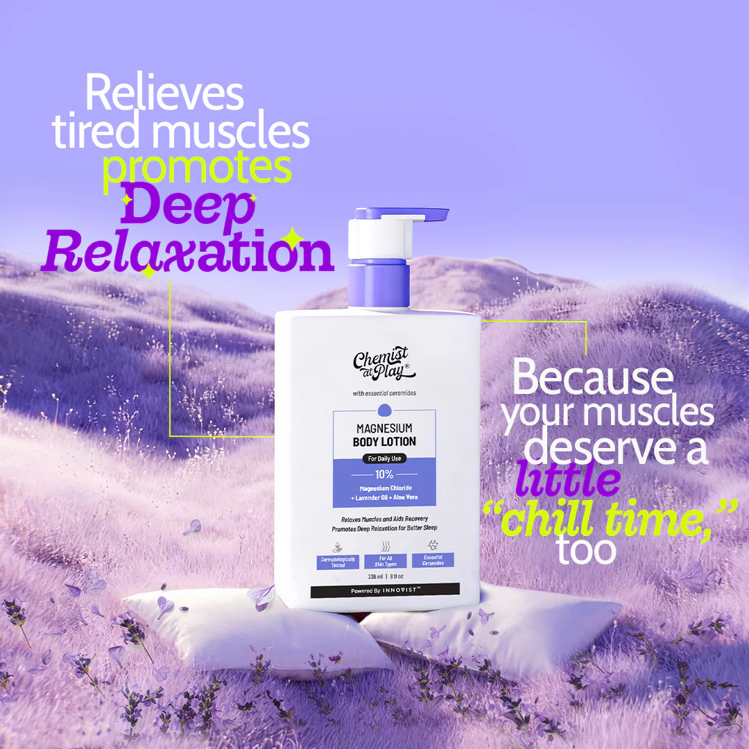 10% Magnesium Body Lotion with Lavender Oil & Aloe Vera - 236 ml - Image 2