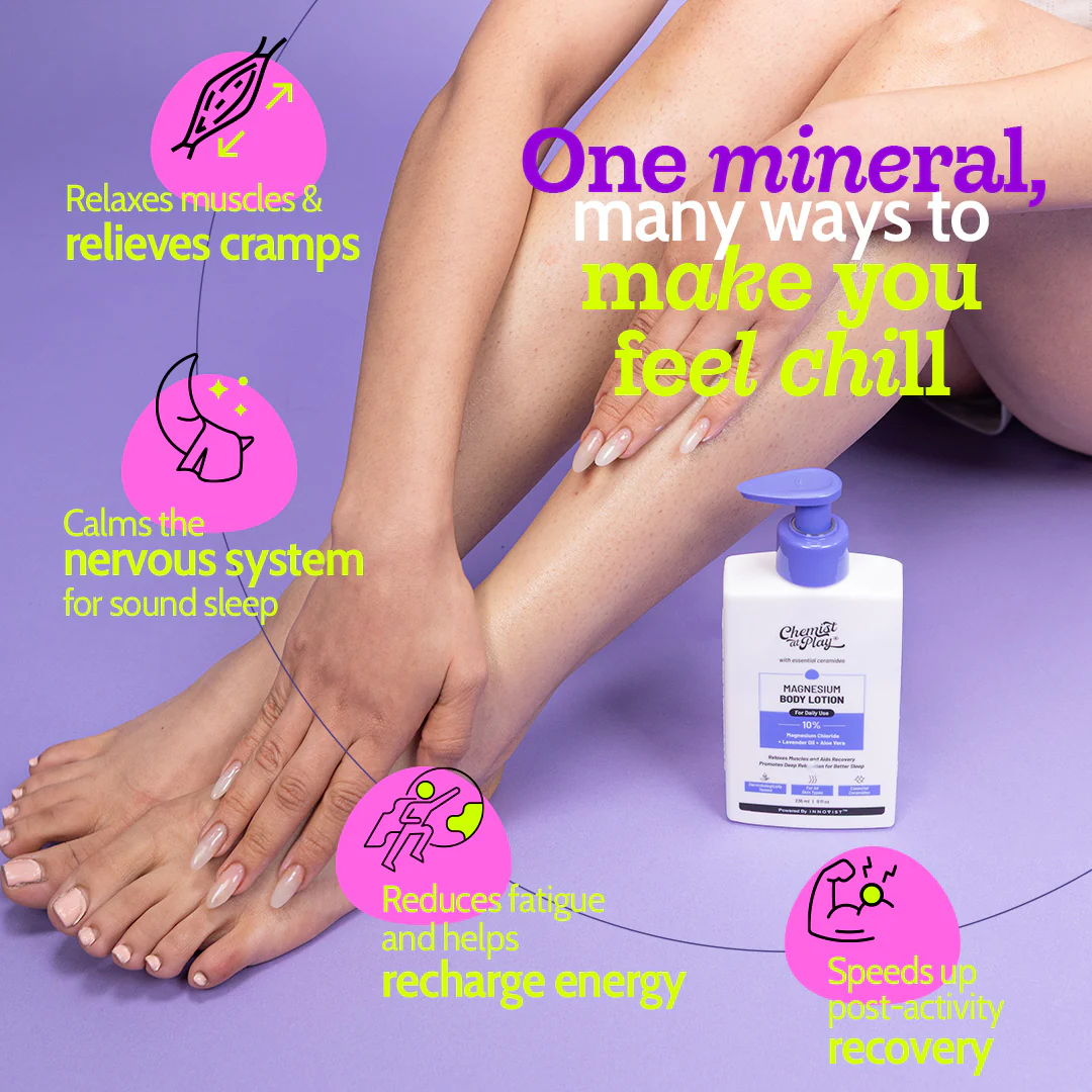 10% Magnesium Body Lotion with Lavender Oil & Aloe Vera - 236 ml - Image 5