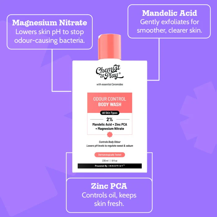 Odour Control Body Wash for Long Lasting Freshness - 236 ml - Image 4