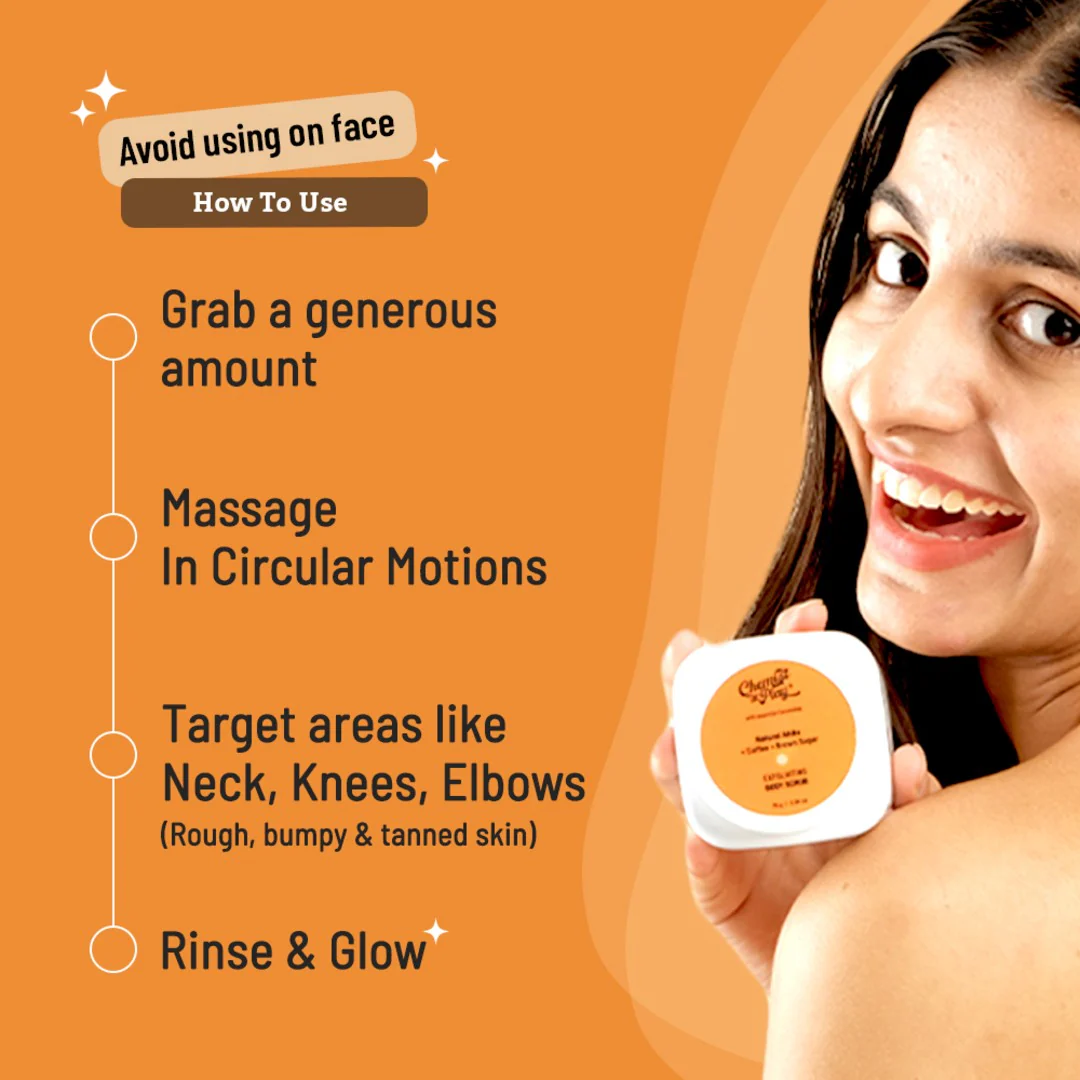 2-in-1 Exfoliation Combo (Exfoliating Body Scrub - 75 gm | Exfoliating Body Wash - 236 ml) - Image 3