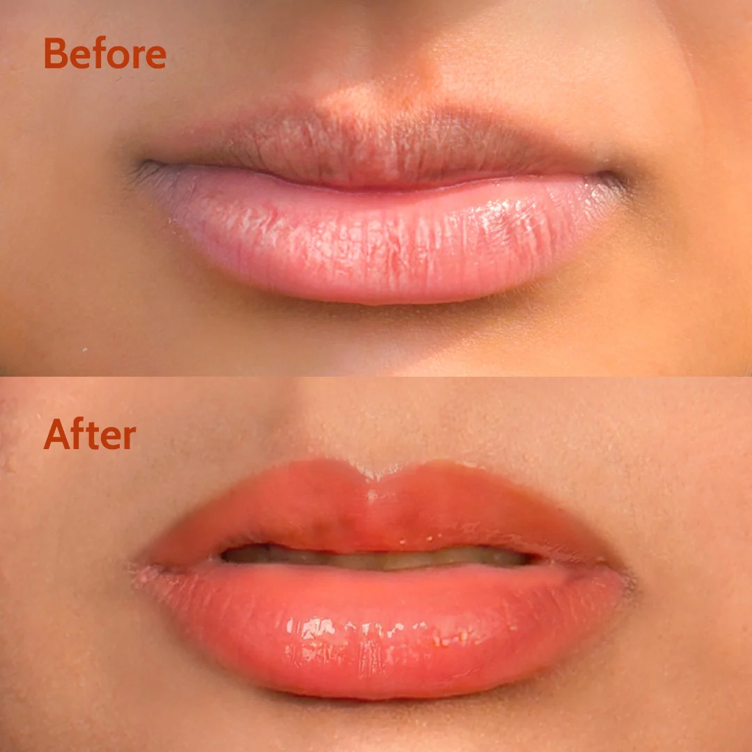 Ceramides + 2% Kojic Acid Tinted Lip Balm (Peach) | SPF 50 PA++++ | 10 gm - Image 4