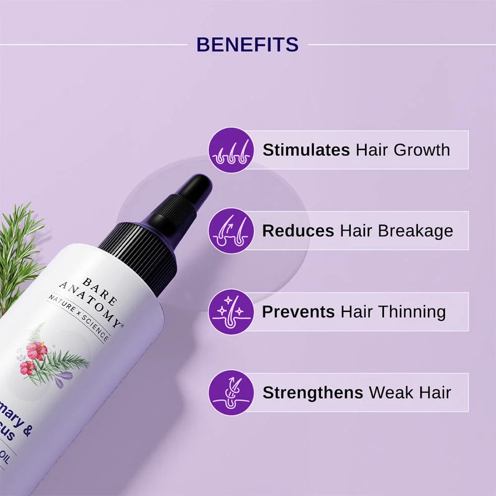 Ultimate Hair Growth Combo (Rosemary & Rice Water Spray - 200 ml | Rosemary Oil - 100 ml) - Image 5