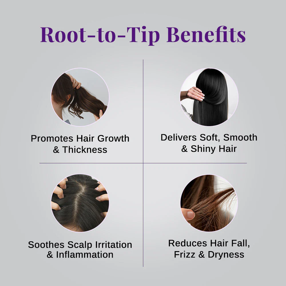 Rosemary Hair Oil (100 ml), Rosemary Hair Spray (200 ml) & Scalp Massager Combo for Hair Growth - Image 4