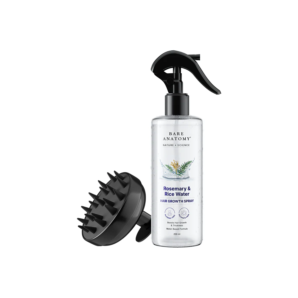 Rosemary Water Spray (200 ml)  & Scalp Massager Hair Growth Combo - Image 7