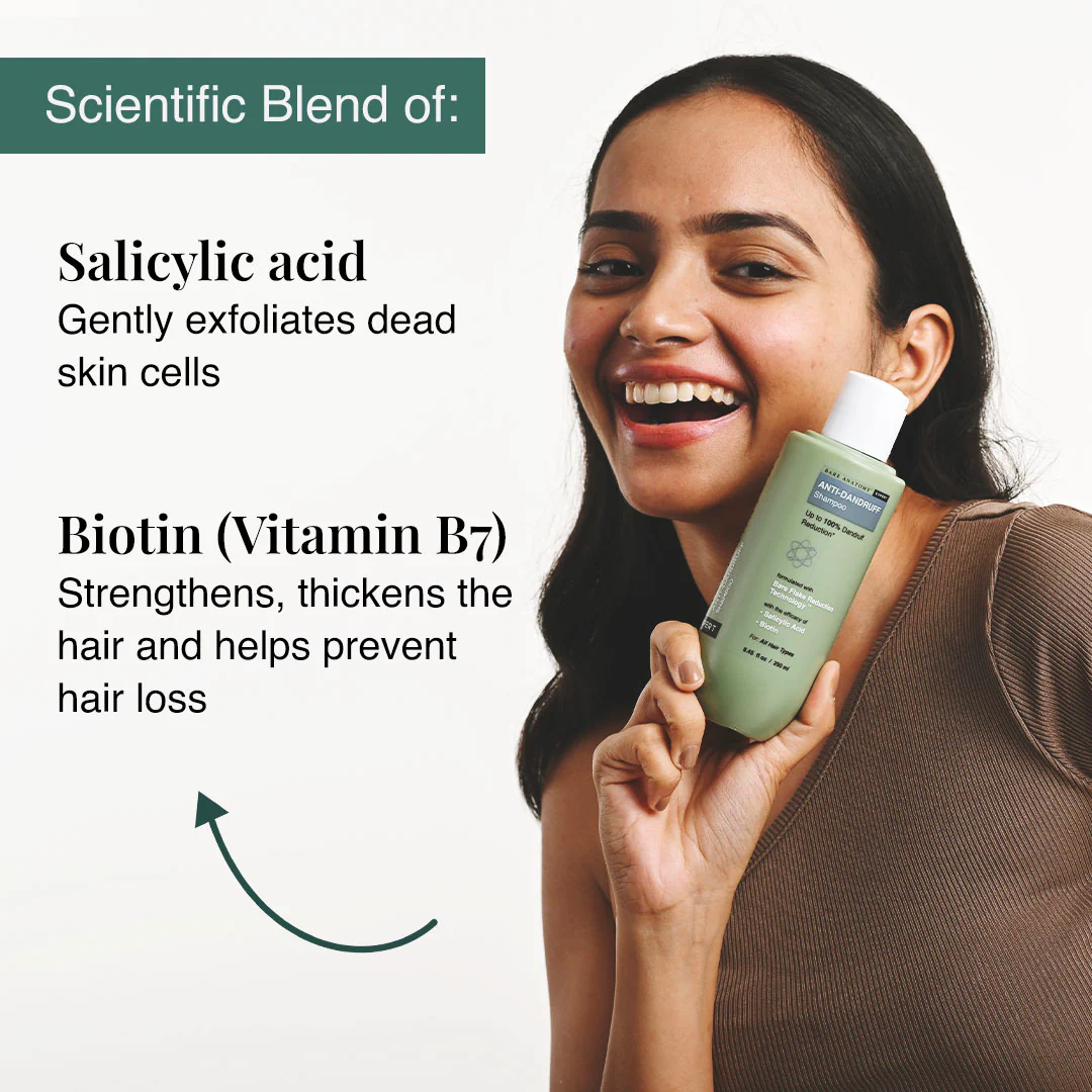 Scalp Exfoliating Scrub (250 gm) and Anti-Dandruff Shampoo (250 ml) for Dandruff, Buildup & Scalp Exfoliation - Image 3