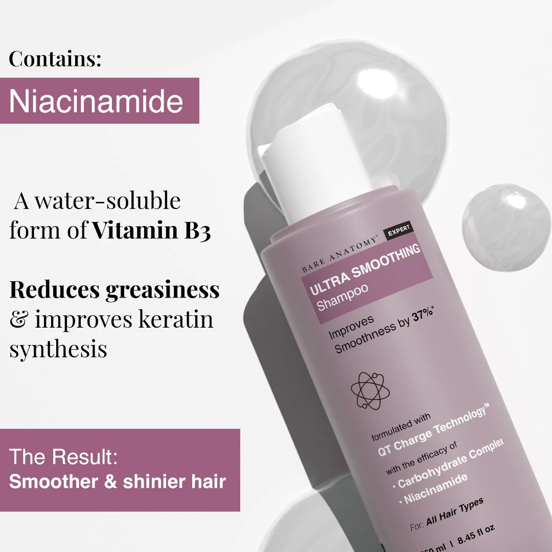Ultra Smoothing Shampoo (250 ml) & Anti-Dandruff Shampoo (250 ml) Combo - Image 3