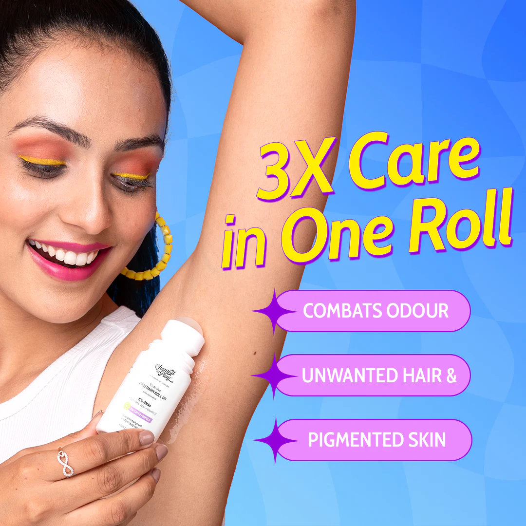Tri-Active Underarm Roll On for Hair Growth Reduction (Aqua) - 40 ml - Image 4