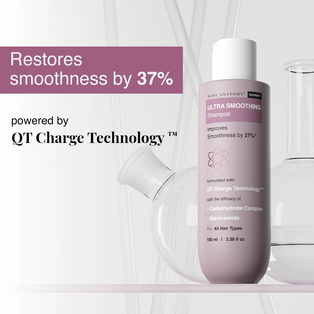 Ultra Smoothing Shampoo for Smooth & Shiny Hair- 100 ml - Image 5