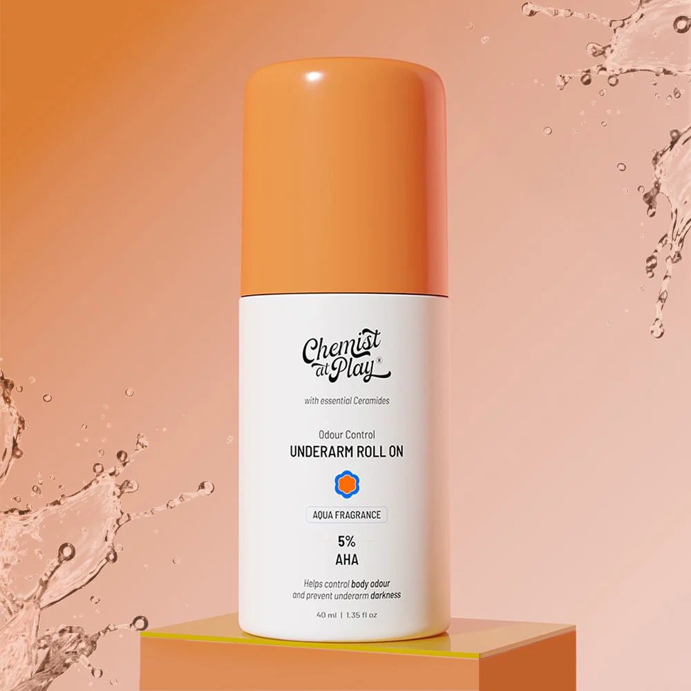 Cherry Lip Balm (4.5g) + Aqua Underarm roll on (40 ml) - Image 2