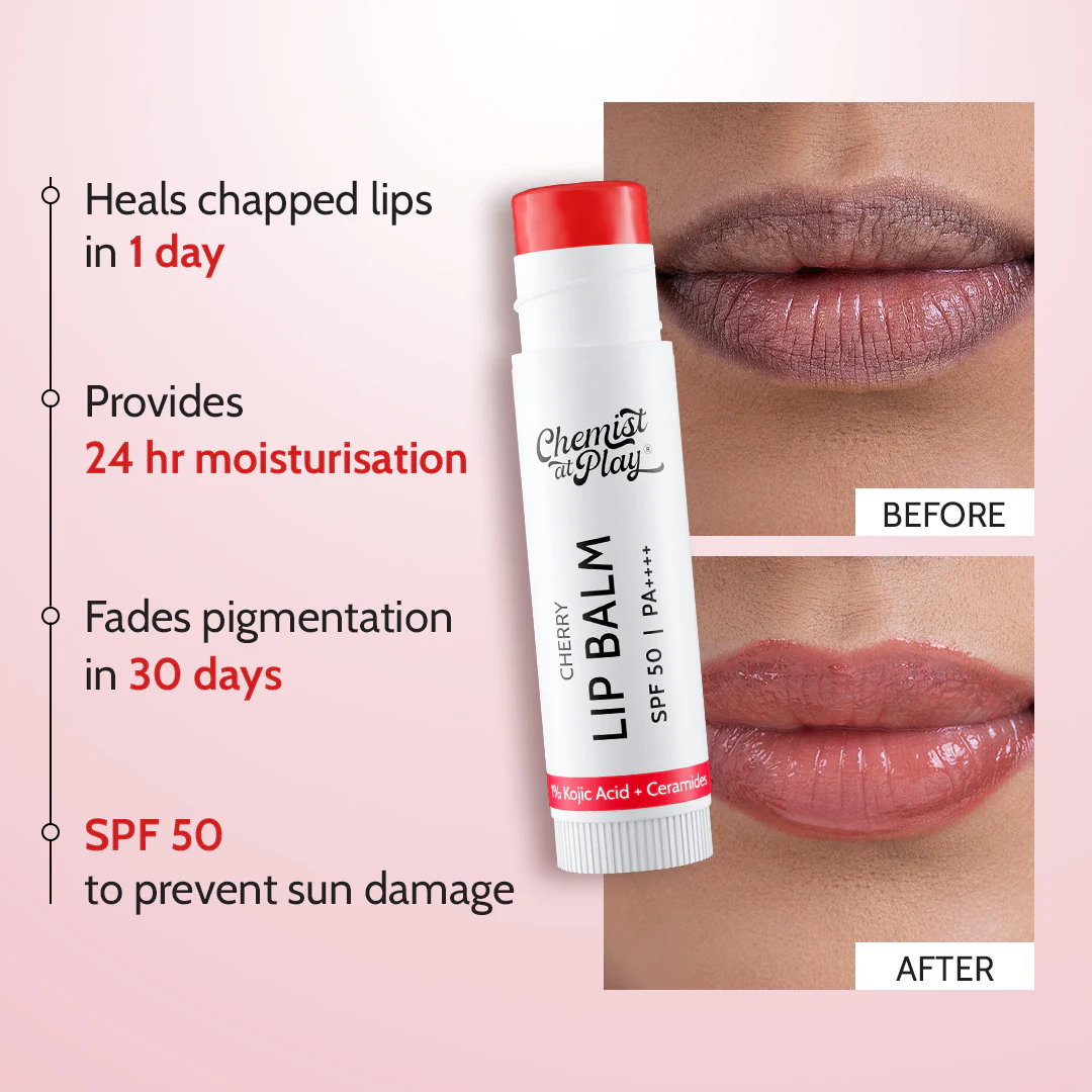 Cherry Lip Balm (4.5g) + Aqua Underarm roll on (40 ml) - Image 5